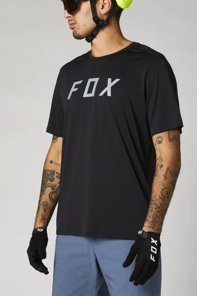 Fox Ranger SS MTB Fox Jersey Black-4