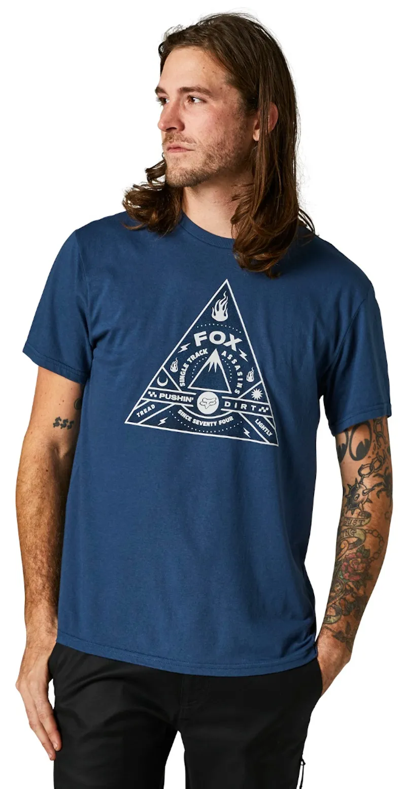 Fox Single Track SS Tee Dark Indigo