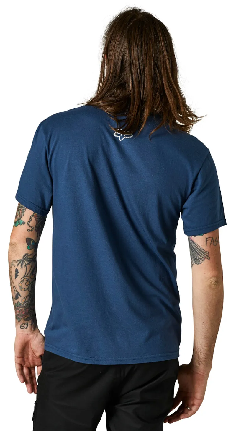 Fox Single Track SS Tee Dark Indigo-2