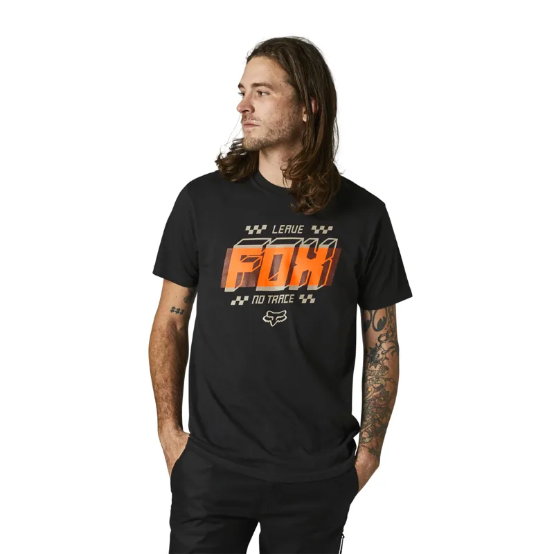 Fox Overlay SS Premium Tee Black-1