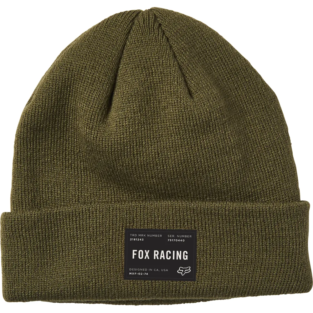 Image of Fox Outland Beanie One Size Fatigue Green