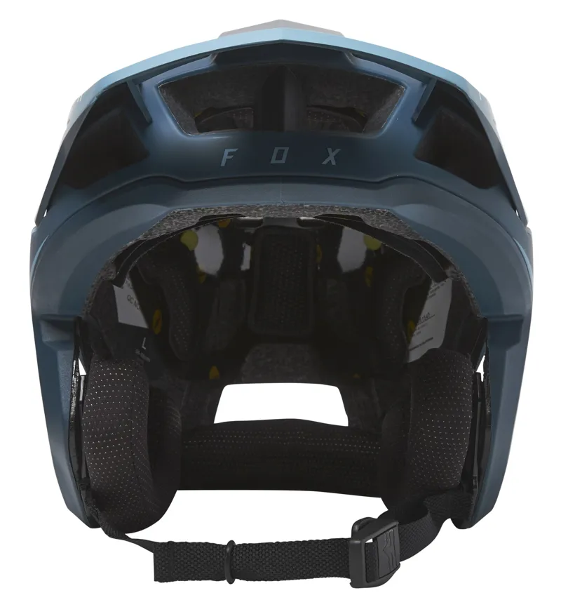 Fox Dropframe Pro MIPS MTB Helmet Sideswipe Slate Blue-3