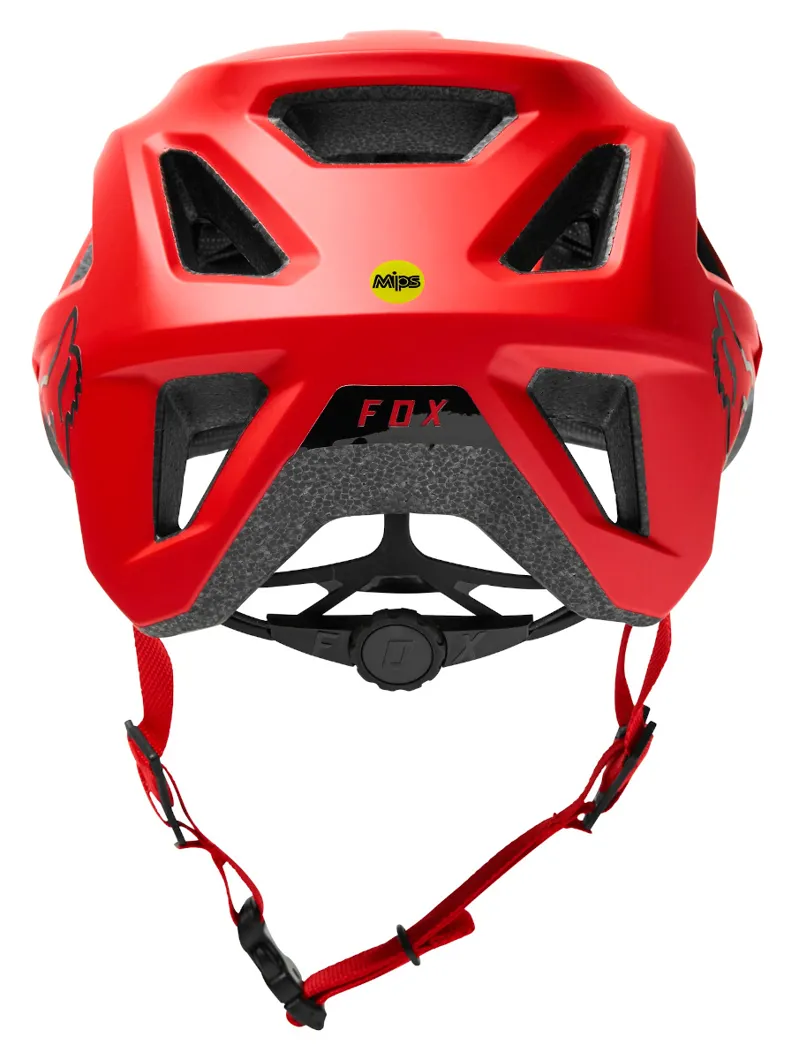 Fox Mainframe MIPS MTB Helmet Fluorescent Red-4