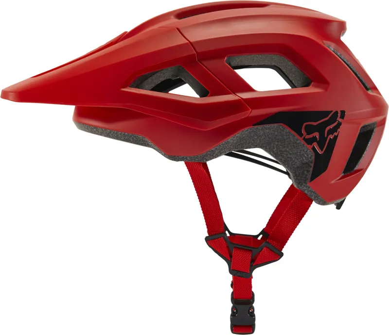 Fox Mainframe MIPS MTB Helmet Fluorescent Red-2