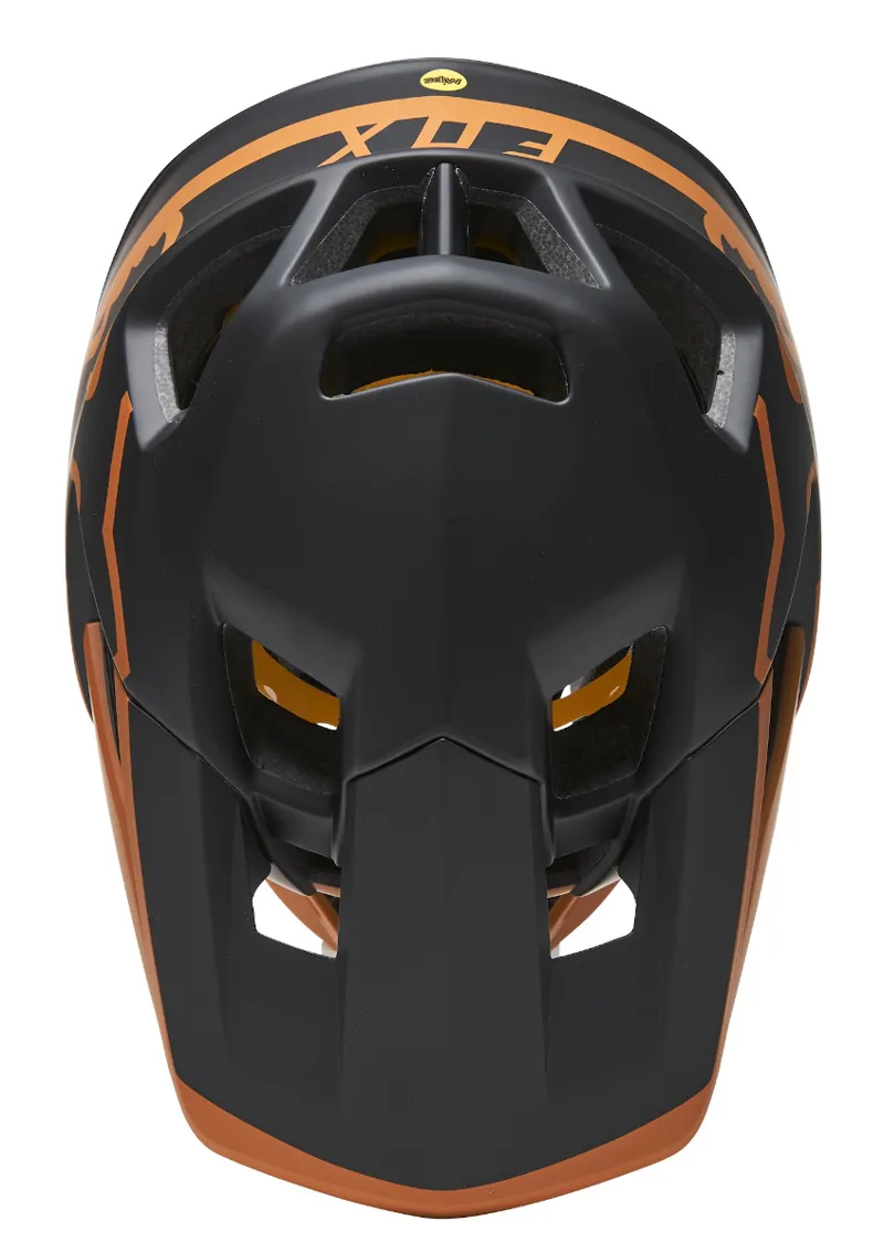 Fox Proframe MIPS FullFace MTB Helmet Tuk Black/Gold-2