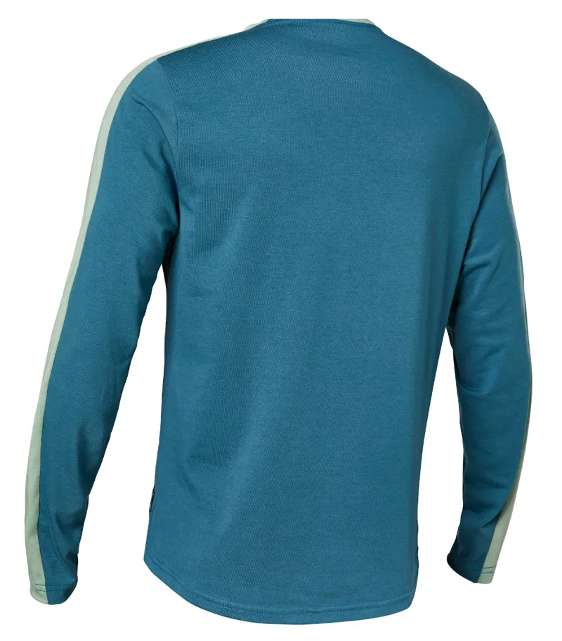 Fox Ranger Dri-Release Slide Mid LS Jersey Slate Blue-1