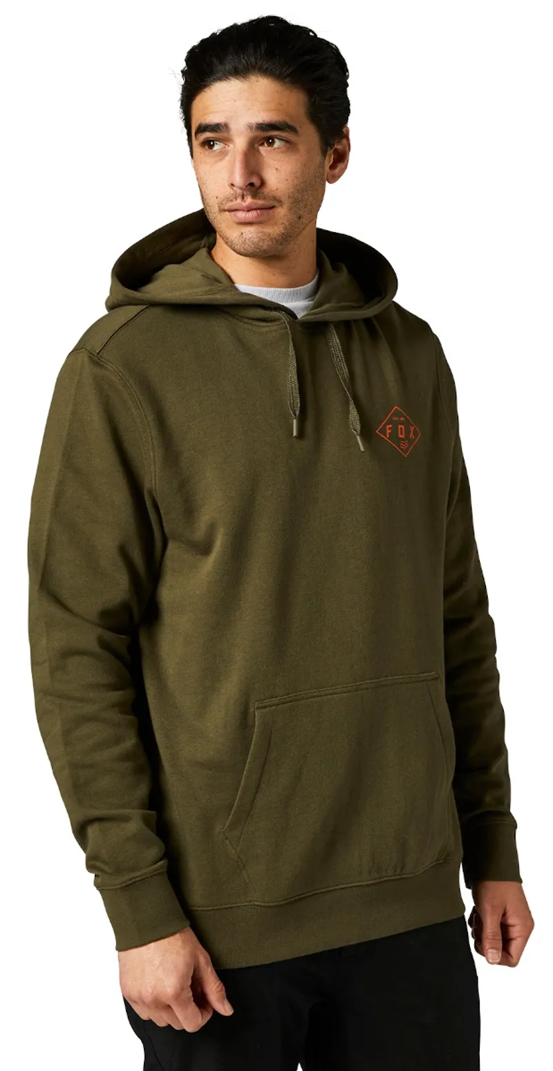 Fox Headspace Pullover Fleece Hoodie Fatigue Green-1