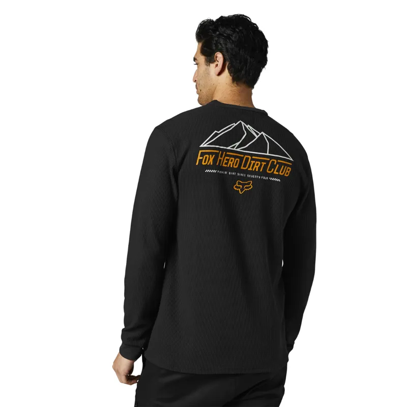 Fox Hero Dirt Thermal LS Pullover Black-2