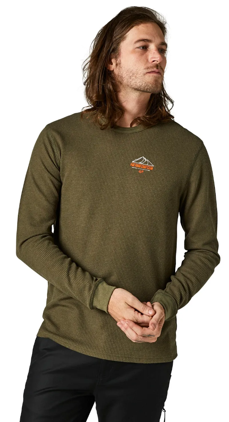 Fox Hero Dirt Thermal LS Pullover Fatigue Green-1