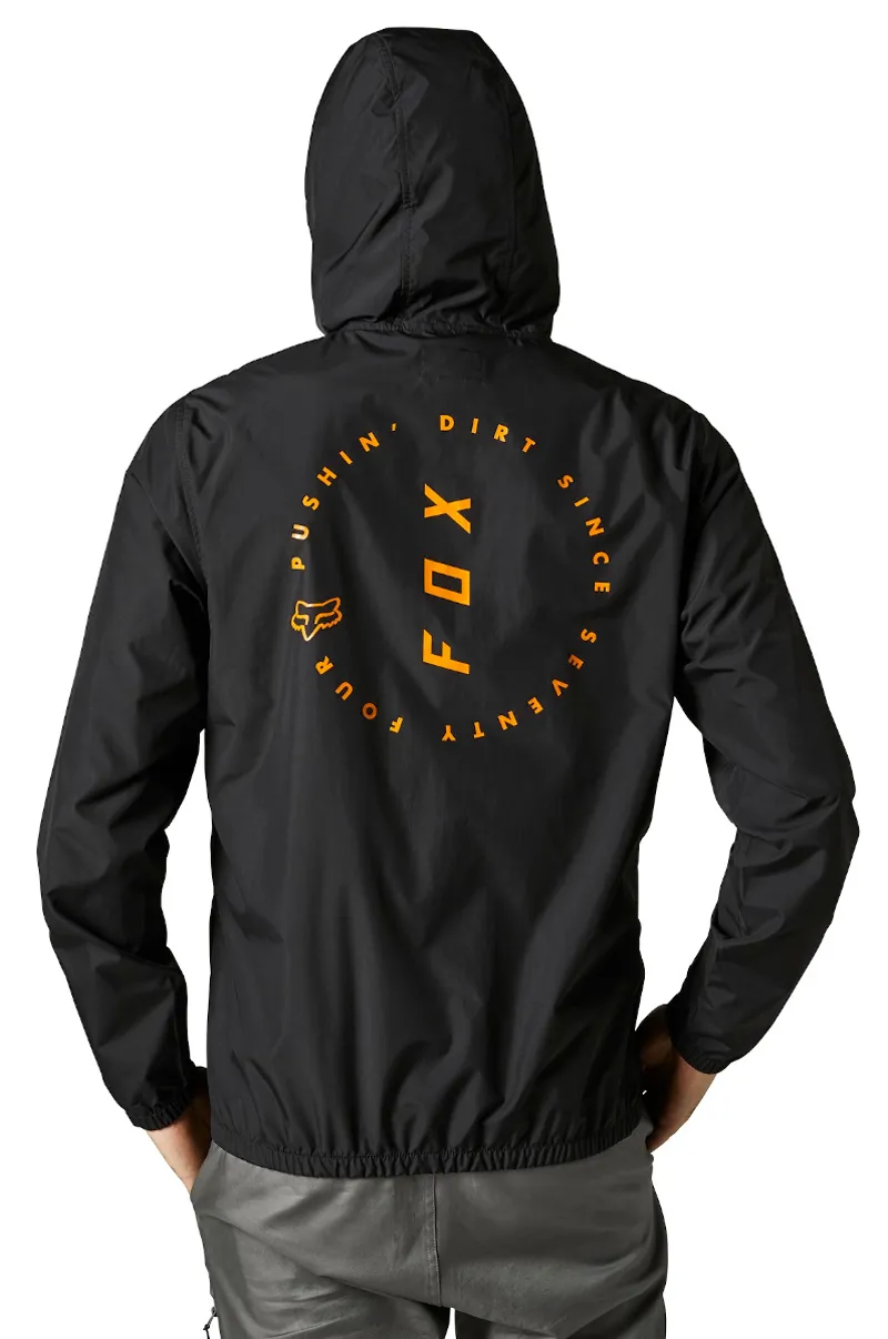 Fox Clean Up Windbreaker Jacket Black-2