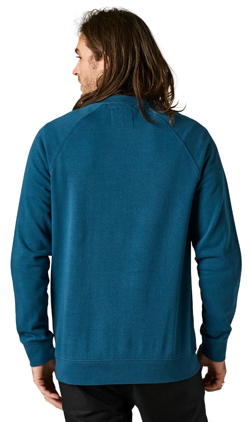 Fox Pinnacle LS Crew Fleece Pullover Dark Indigo-2