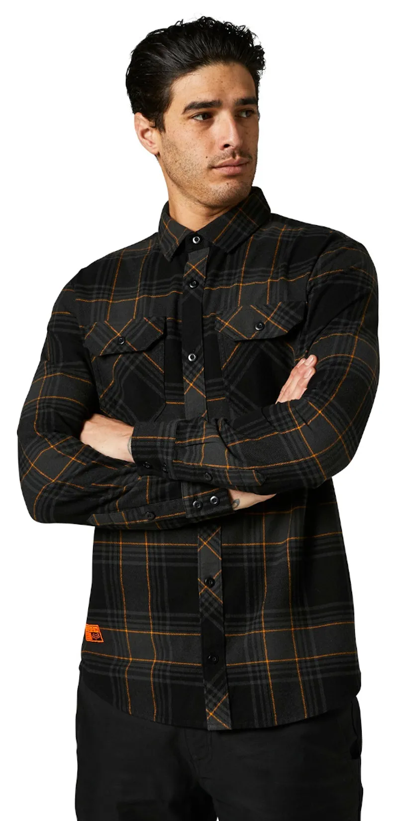 Fox Traildust 2.0 Flannel Shirt Black-1