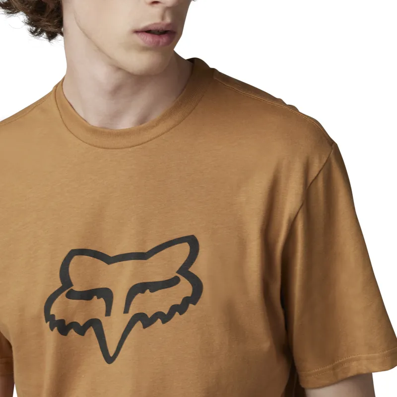 Fox Legacy Fox Head SS Tee Cognac-2