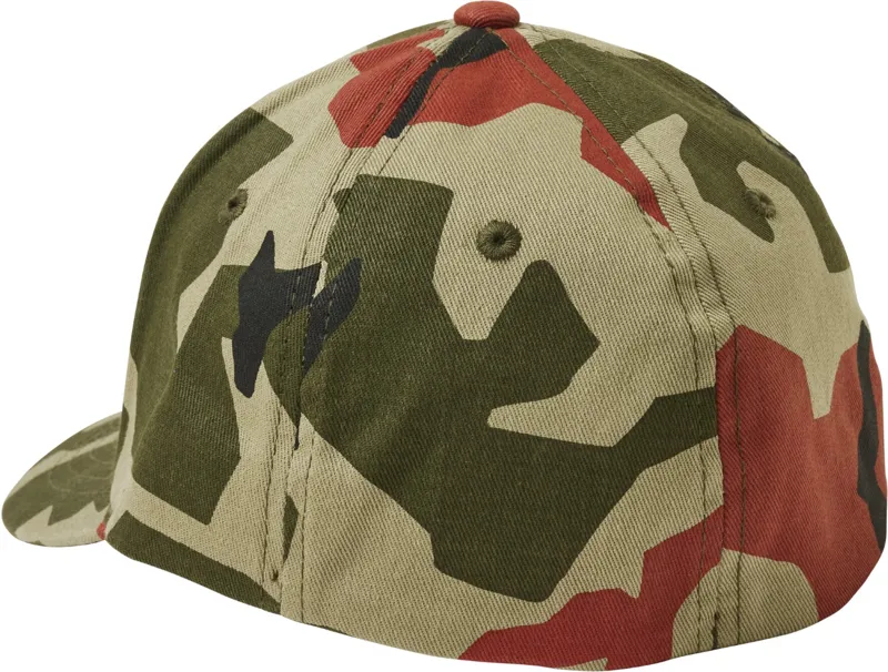 Fox Bnkr Flexfit Cap Green Camo-1