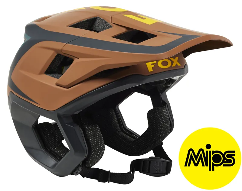 Fox Dropframe Pro MIPS MTB Helmet DVIDE Nutmeg