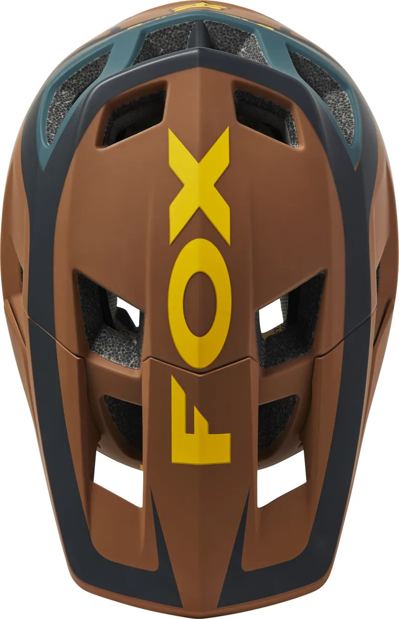 Fox Dropframe Pro MIPS MTB Helmet DVIDE Nutmeg-5