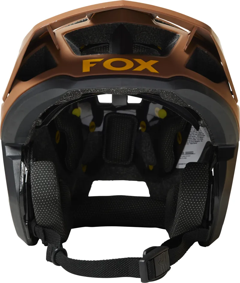 Fox Dropframe Pro MIPS MTB Helmet DVIDE Nutmeg-3