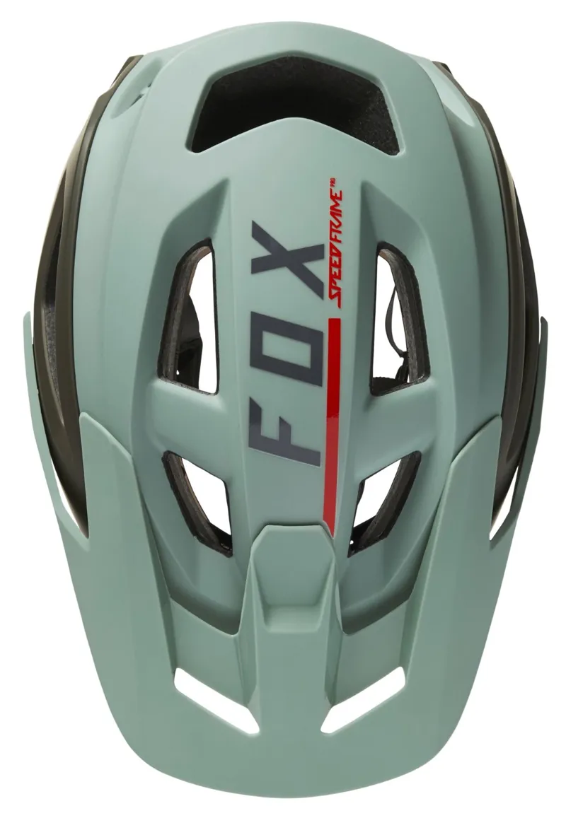 Fox Speedframe Pro MIPS MTB Helmet Blocked Eucalyptus-5