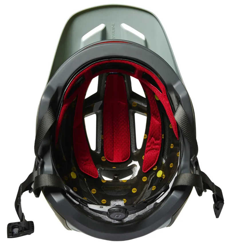 Fox Speedframe Pro MIPS MTB Helmet Blocked Eucalyptus-6