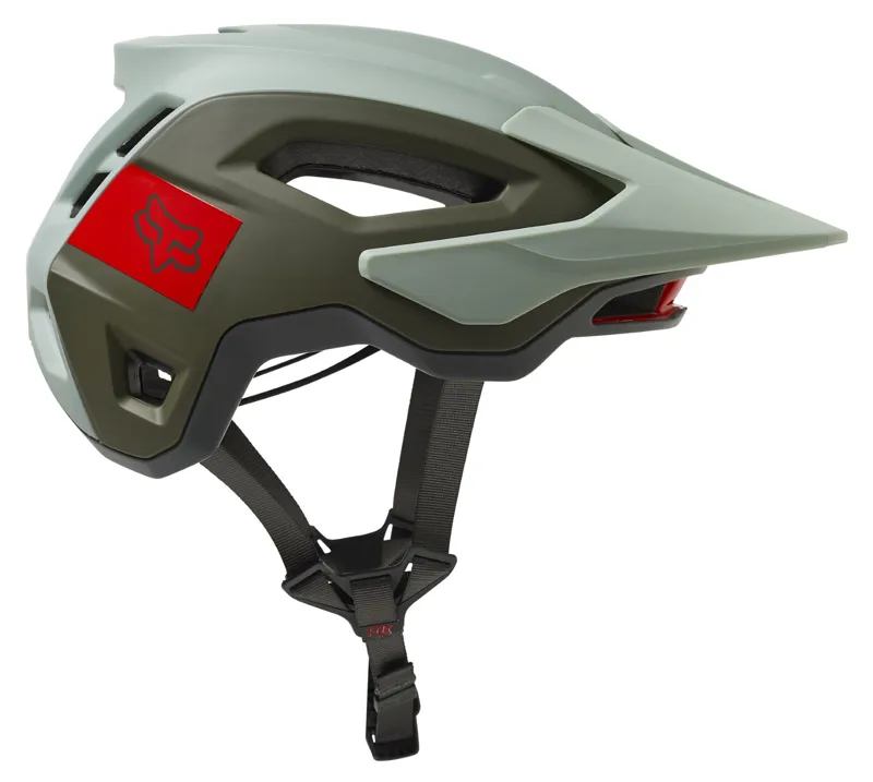 Fox Speedframe Pro MIPS MTB Helmet Blocked Eucalyptus-3