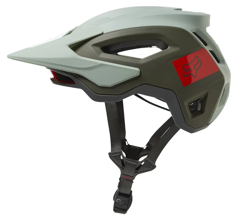 Fox Speedframe Pro MIPS MTB Helmet Blocked Eucalyptus-2