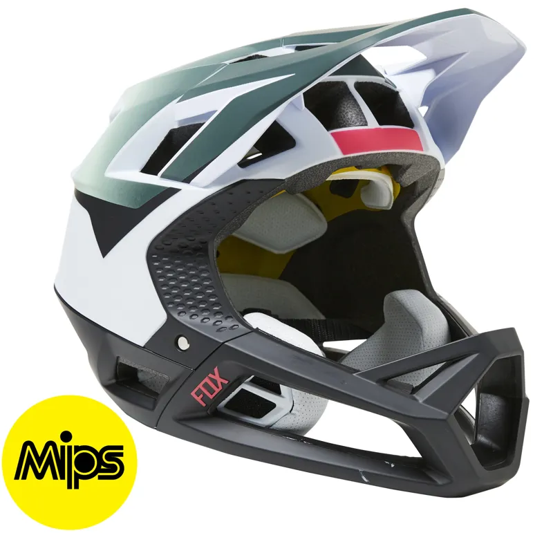 Fox Proframe Vow MIPS FullFace MTB Helmet White