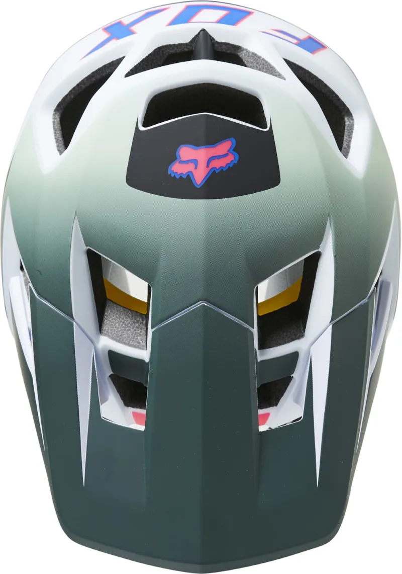 Fox Proframe Vow MIPS FullFace MTB Helmet White-4