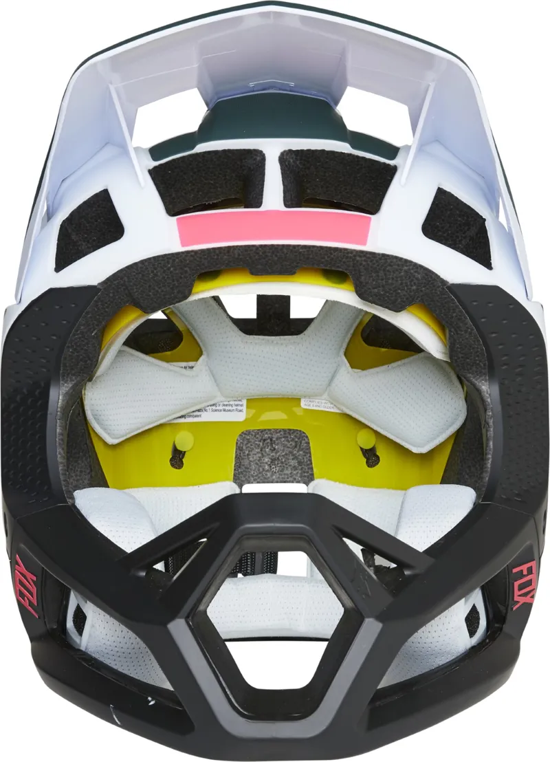 Fox Proframe Vow MIPS FullFace MTB Helmet White-2