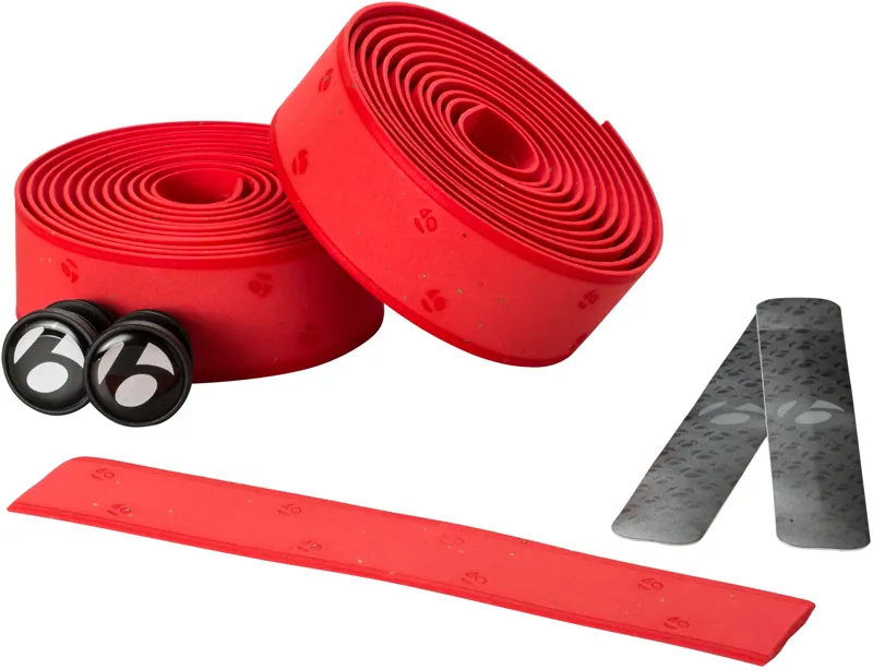 Bontrager Gel Cork Bar Tape Red