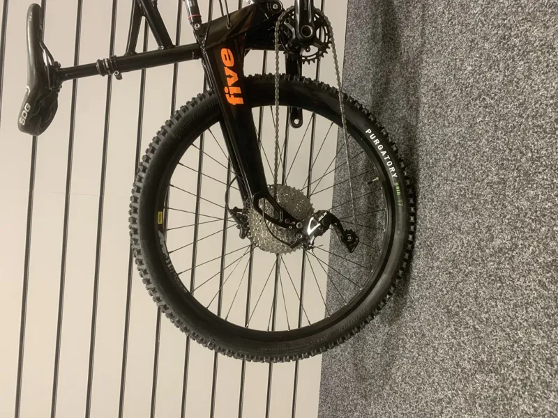 2nd Hand Orange Five C Medium Mountain Bike 2016 Black/Orange-2