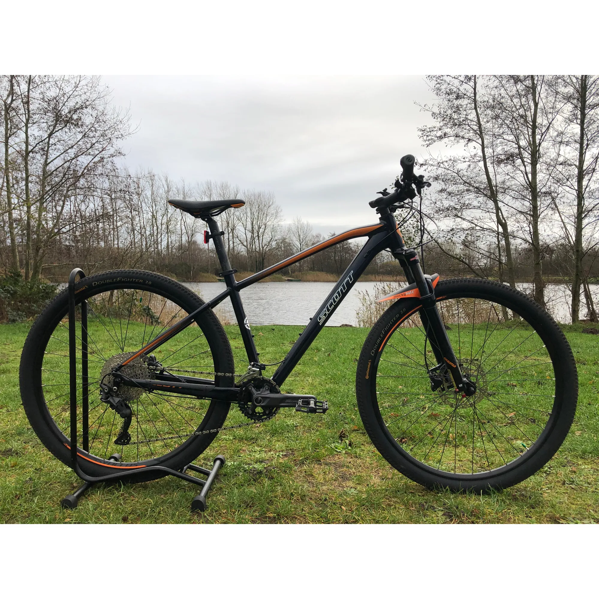 Second Hand Scott Aspect 930 Mountain Bike 2021 Medium Blue Orange
