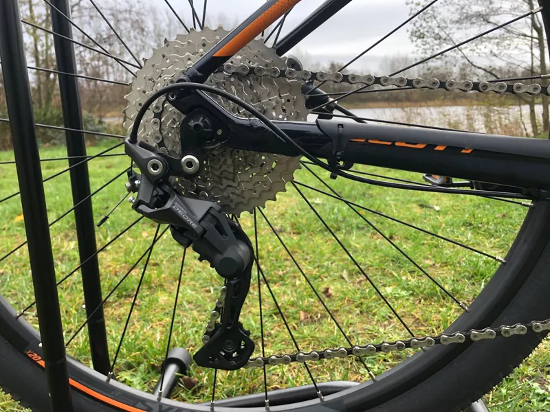 Second Hand Scott Aspect 930 Mountain Bike 2021 Medium Blue/Orange-1