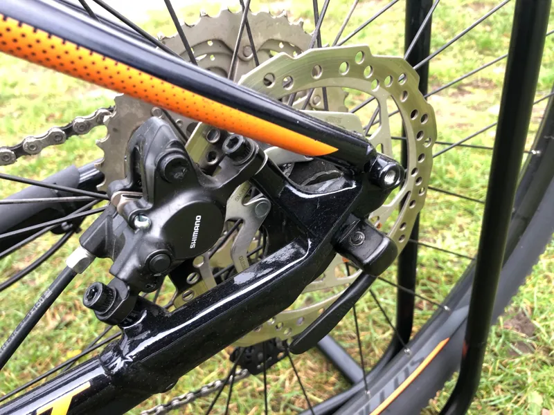 Second Hand Scott Aspect 930 Mountain Bike 2021 Medium Blue/Orange-2