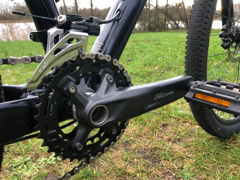 Second Hand Scott Aspect 930 Mountain Bike 2021 Medium Blue/Orange-3