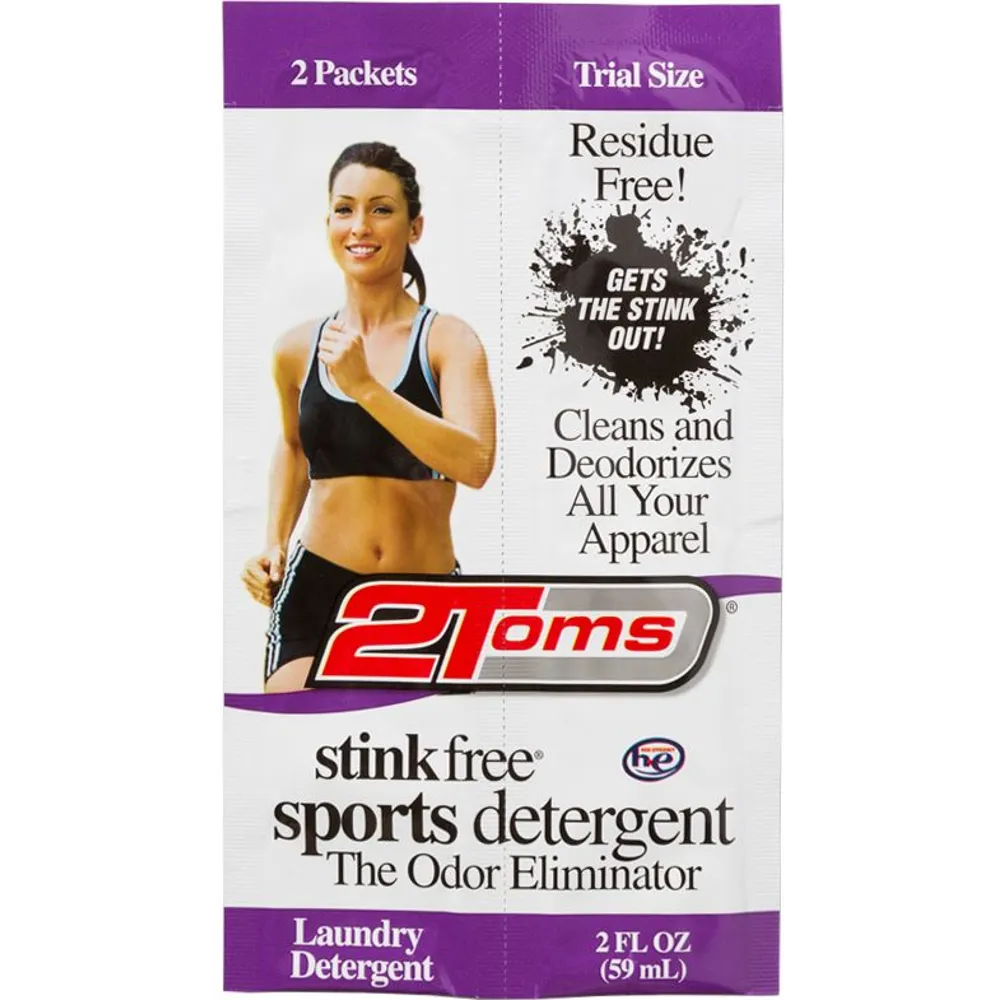 Image of 2Toms Stink Free Detergent 2x59ml Trial Size Packets