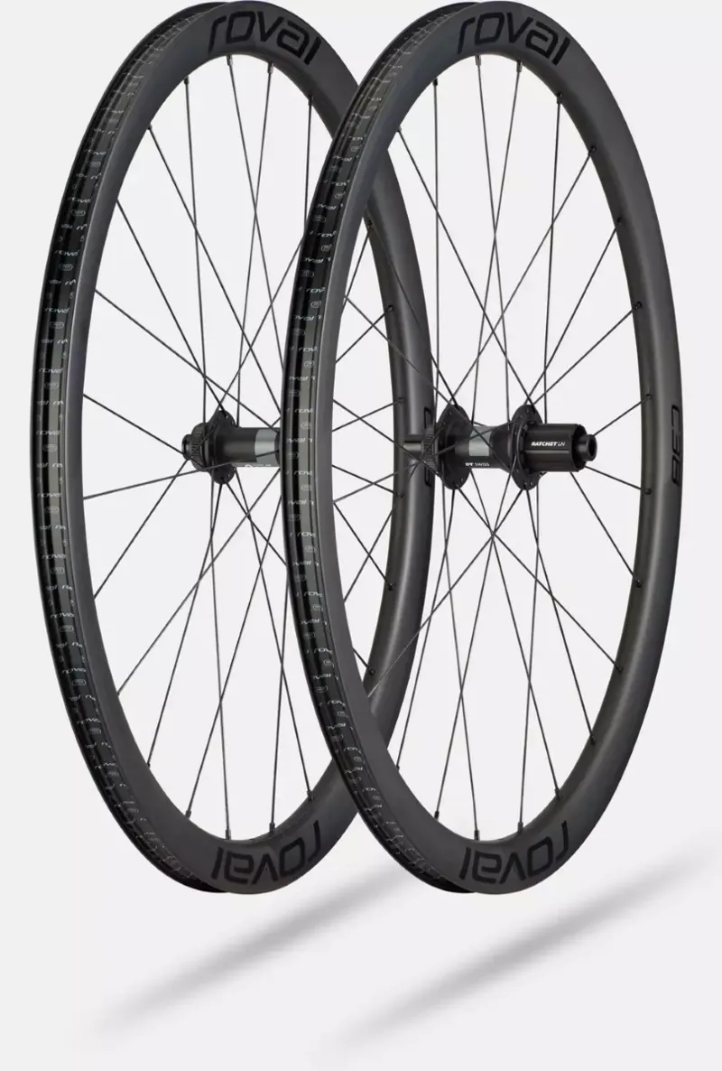 Specialized Roval Rapide C 38 700c Wheelset Satin Carbon/Black-1