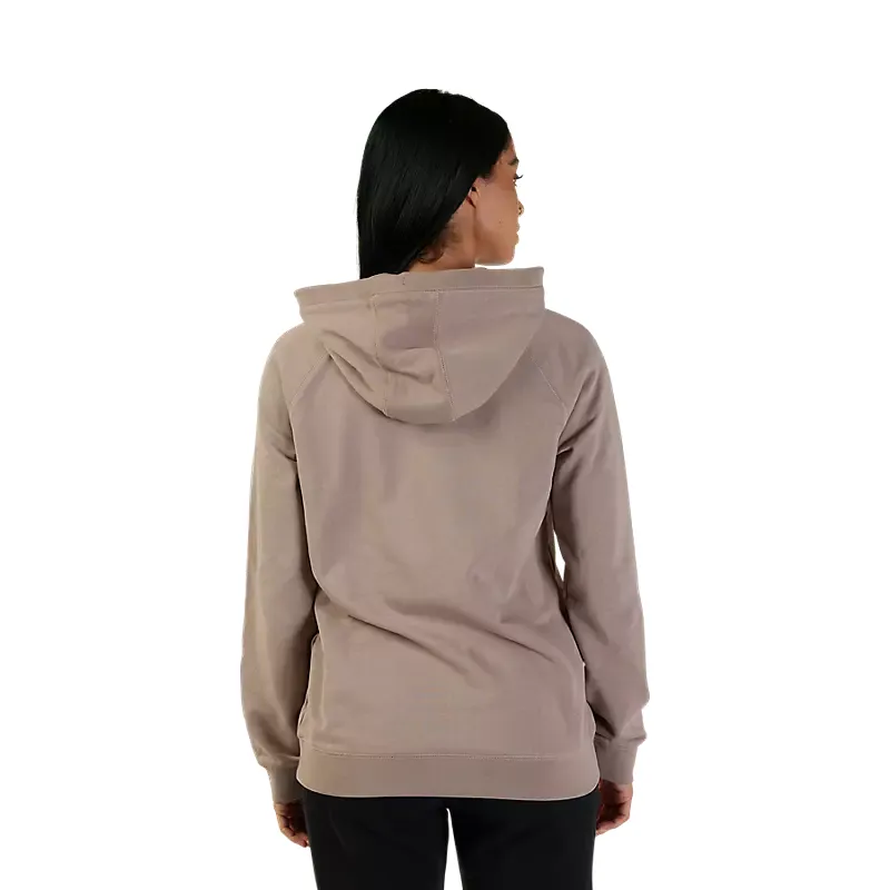 Fox Womens Level Up Pullover Hoodie Taupe-3