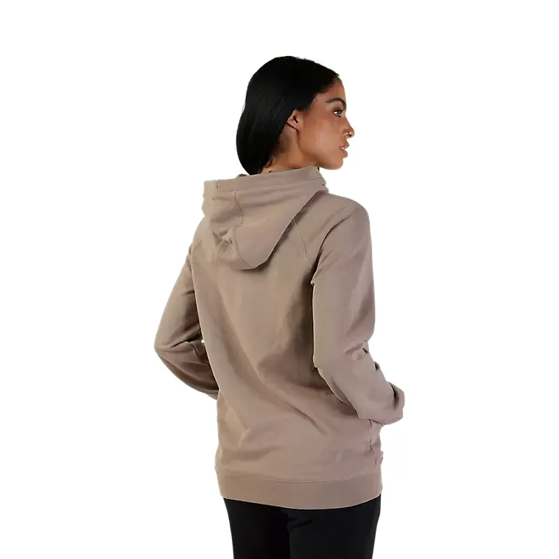 Fox Womens Level Up Pullover Hoodie Taupe-5