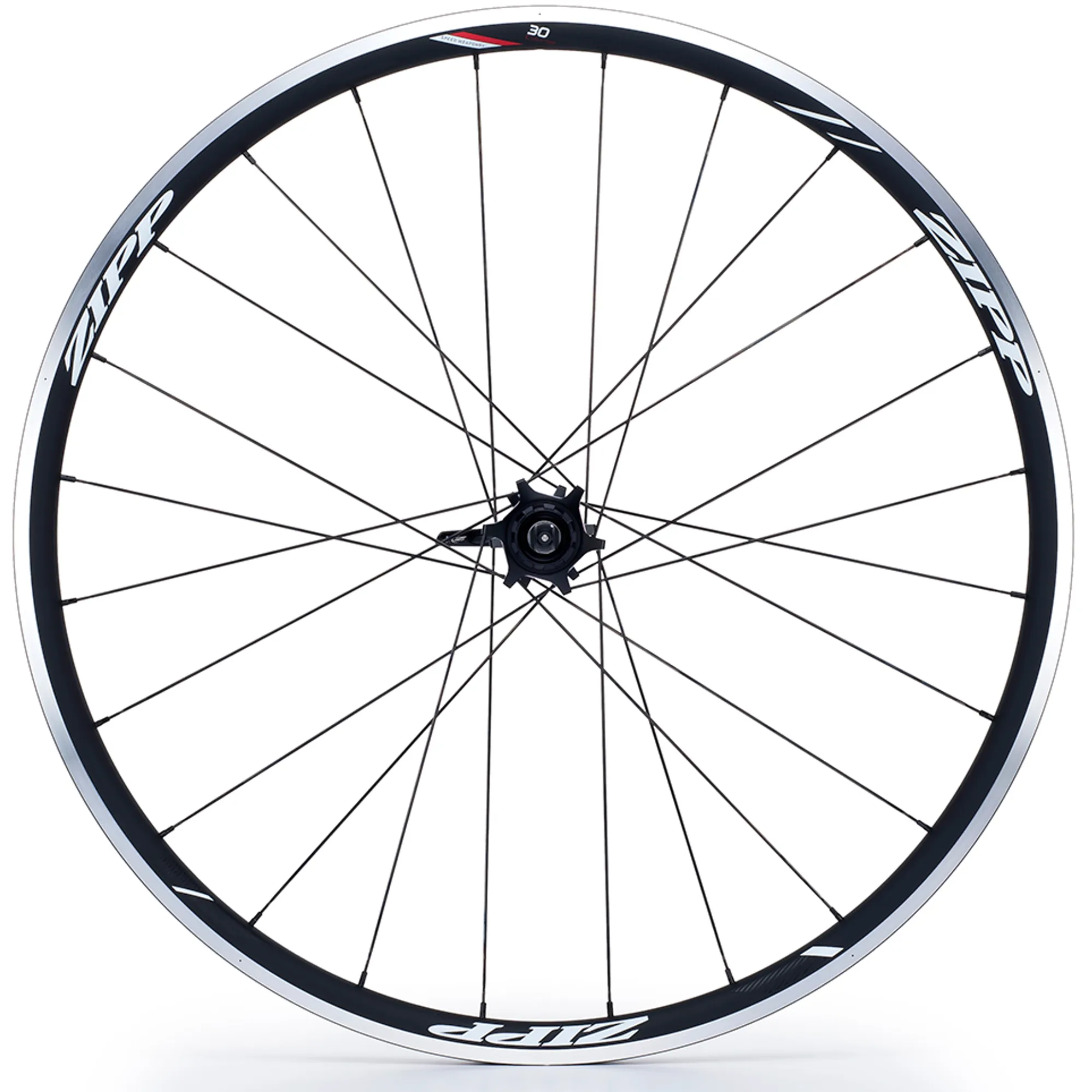 Rueda delantera de bicicleta de ruta Zipp 30 course clincher Delantera Rueda delantera de bicicleta de ruta Zipp 30 course clincher Delantera