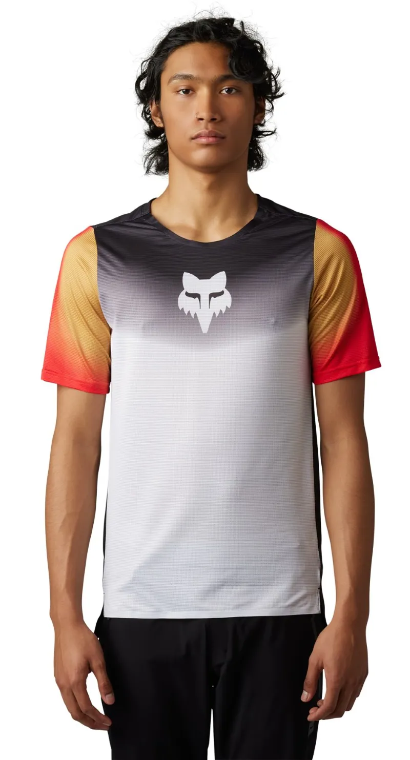 Fox Flexair Novah SS MTB Jersey Black/White-1