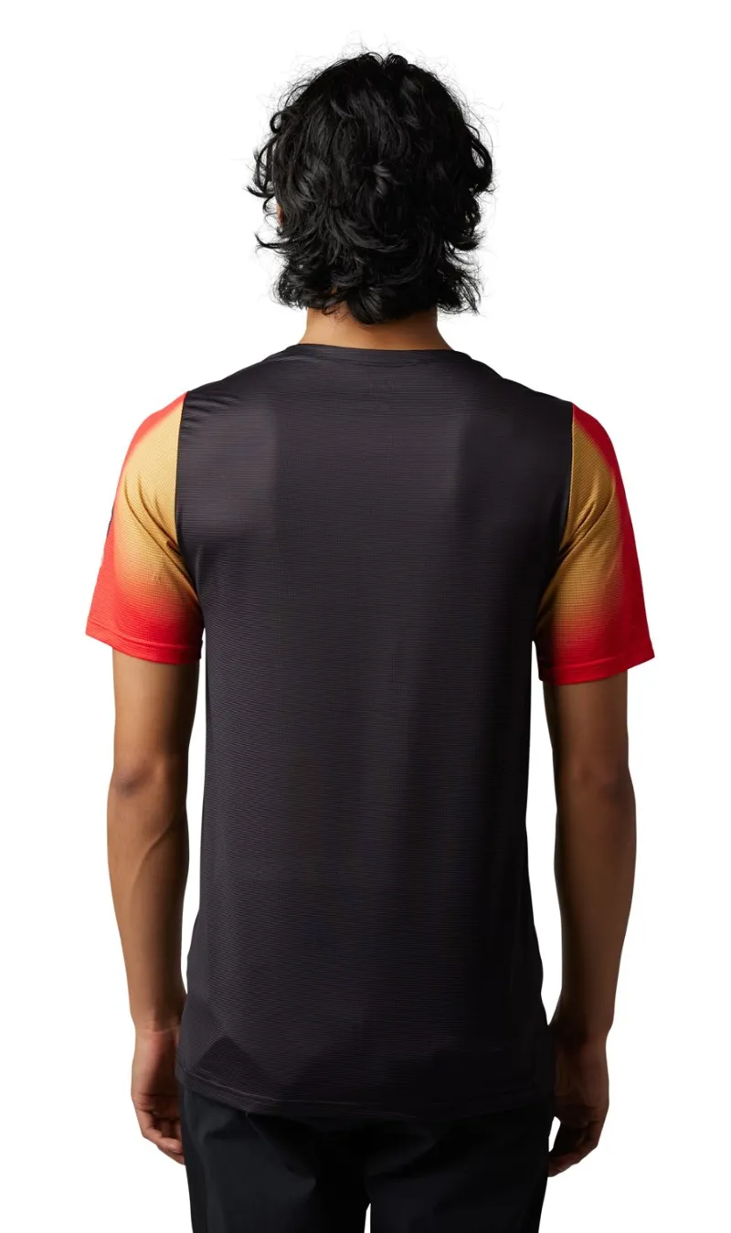 Fox Flexair Novah SS MTB Jersey Black/White-2