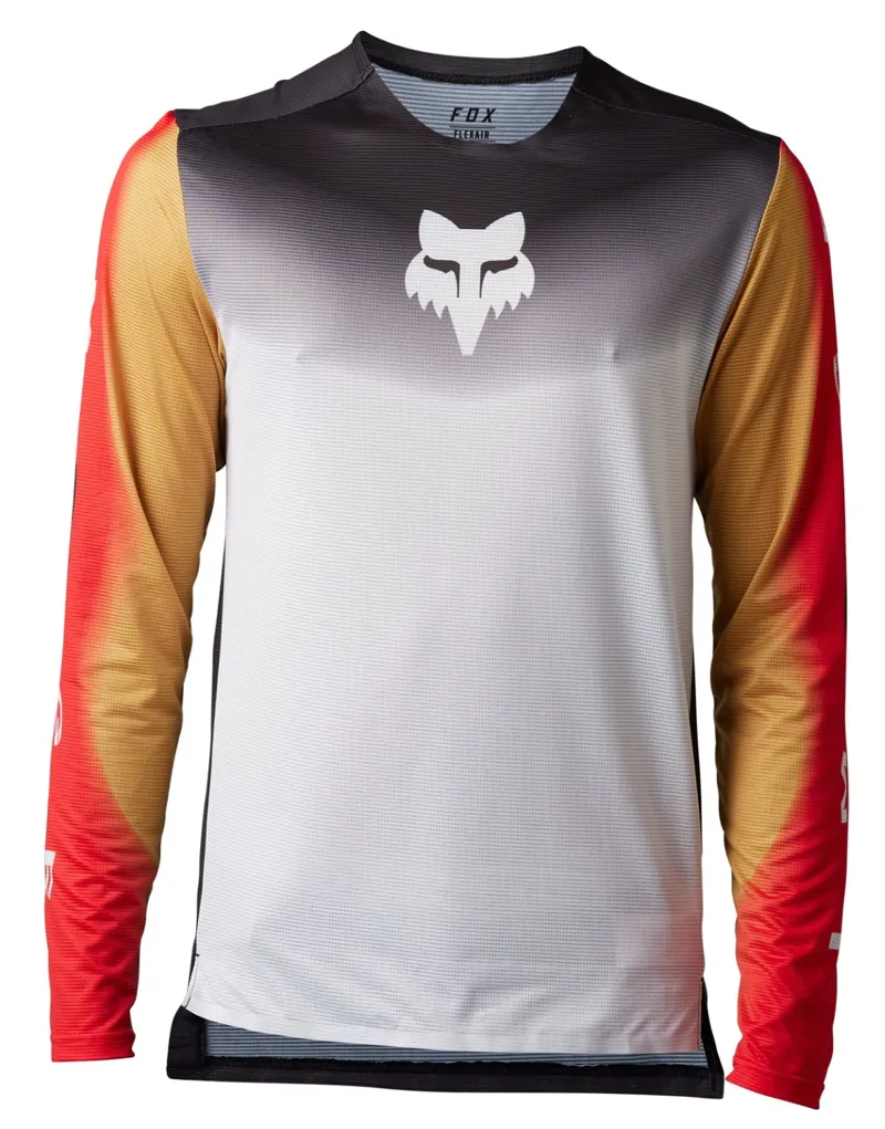 Fox Flexair Novah LS MTB Jersey Black/White