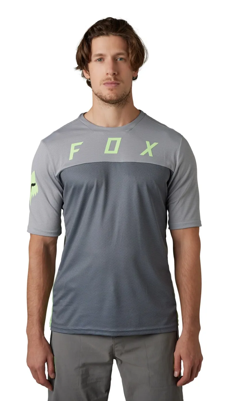 Fox Defend CEKT SS MTB Jersey Black/Grey-1