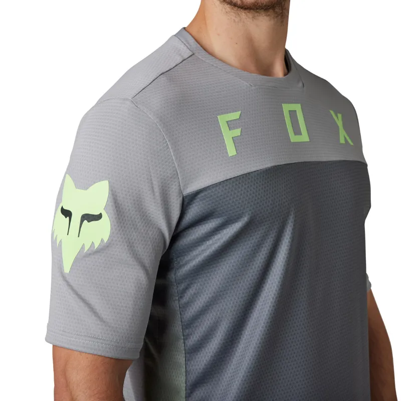 Fox Defend CEKT SS MTB Jersey Black/Grey-3