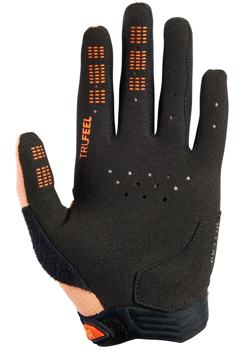 Fox Defend Youth MTB Gloves Glo Orange