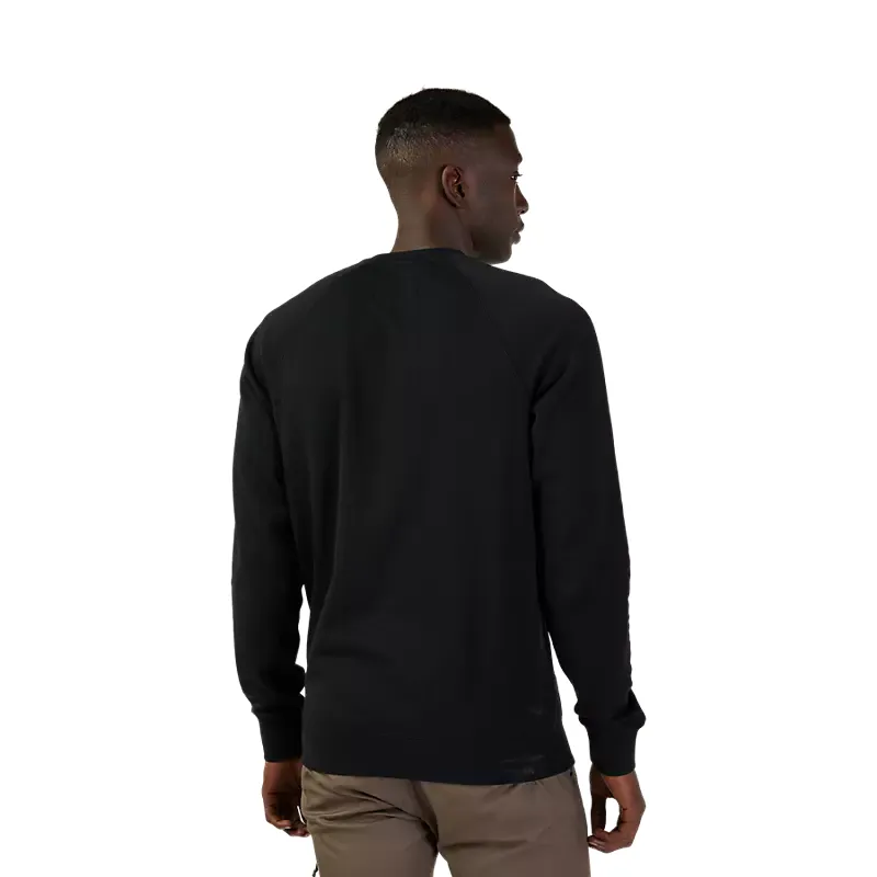 Fox Absolute Crew Fleece Sweatshirt Black-3