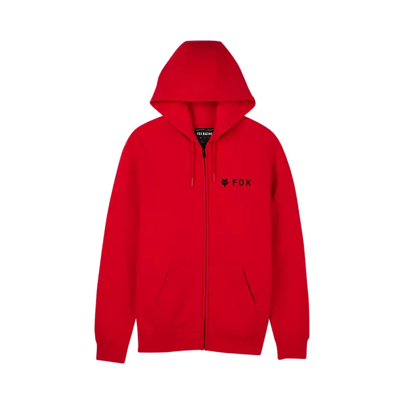 Fox Absolute Zip Hoodie Flame Red