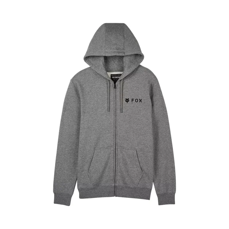 Fox Absolute Zip Hoodie Heather Graphite Grey