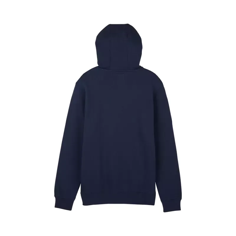 Fox Fox Head Fleece Pullover Hoodie Midnight Blue-1