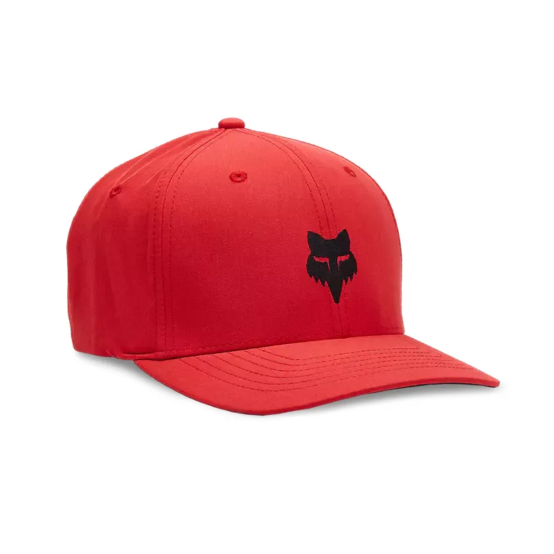 Fox Fox Head Select Flexfit Hat Flame Red